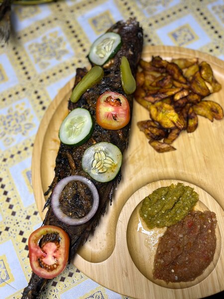 Poisson braisé savoureux