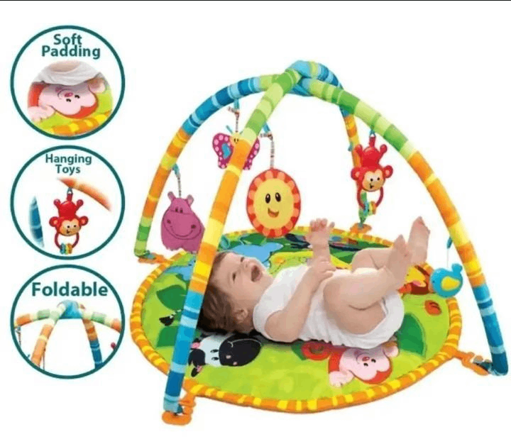 Baby Play Met with Hanging Toy