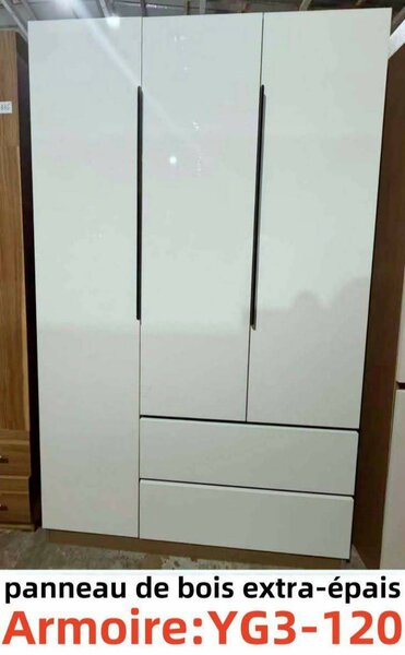 Armoire placard étagère blanc