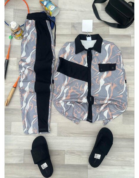 Ensemble détente imprimé moderne