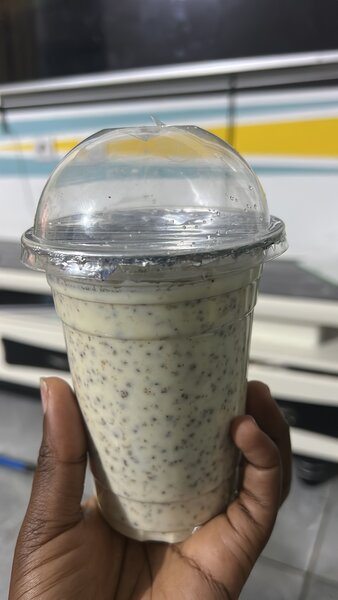 Boisson lactée aux graines