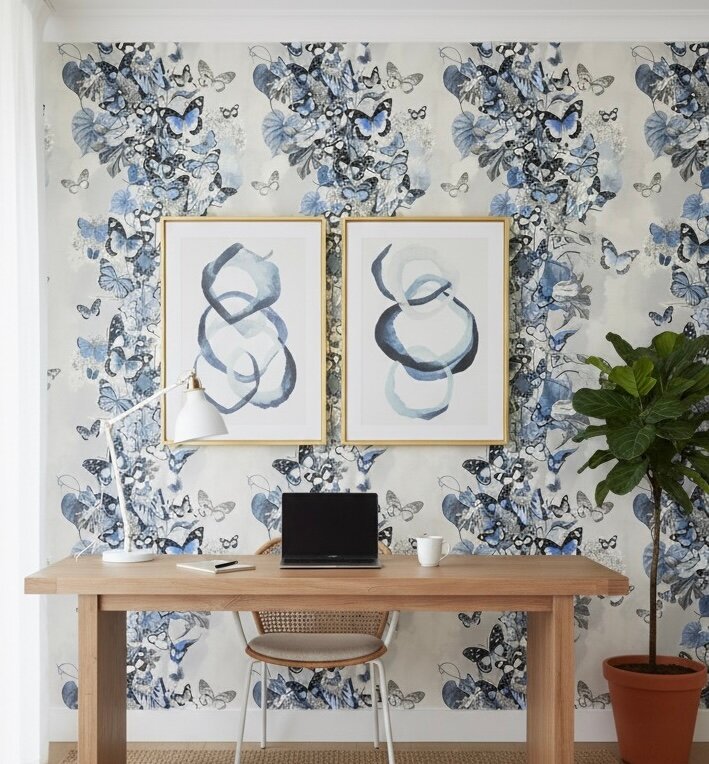 papier peint à motif