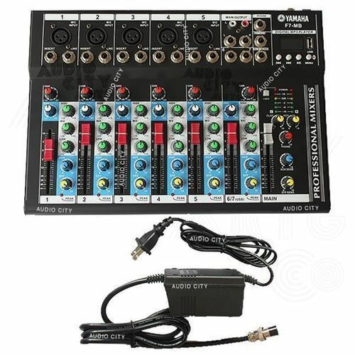 Yamaha Table De Mixage Professional 7 Pistes/ Bluetooth/USB- Noir