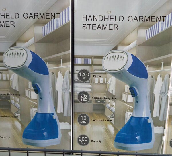 Défroisseur de vêtements portable Steam