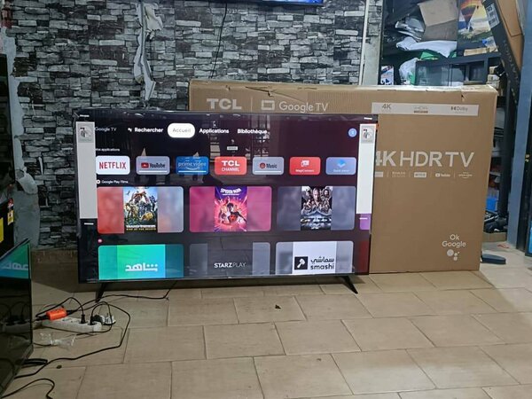 Téléviseur 55"4K TCL Google Tv