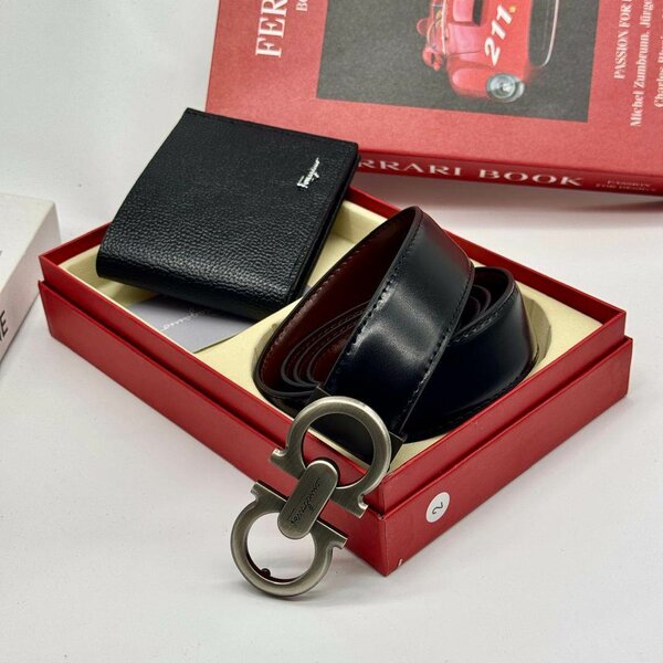 Belt and wallet combo