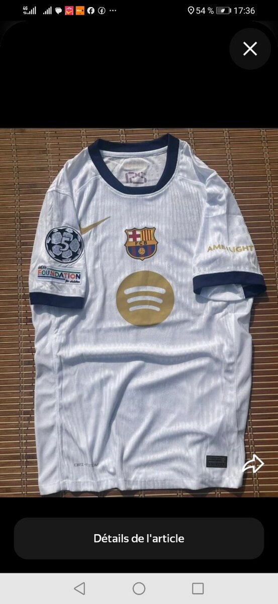 Maillot de football FC