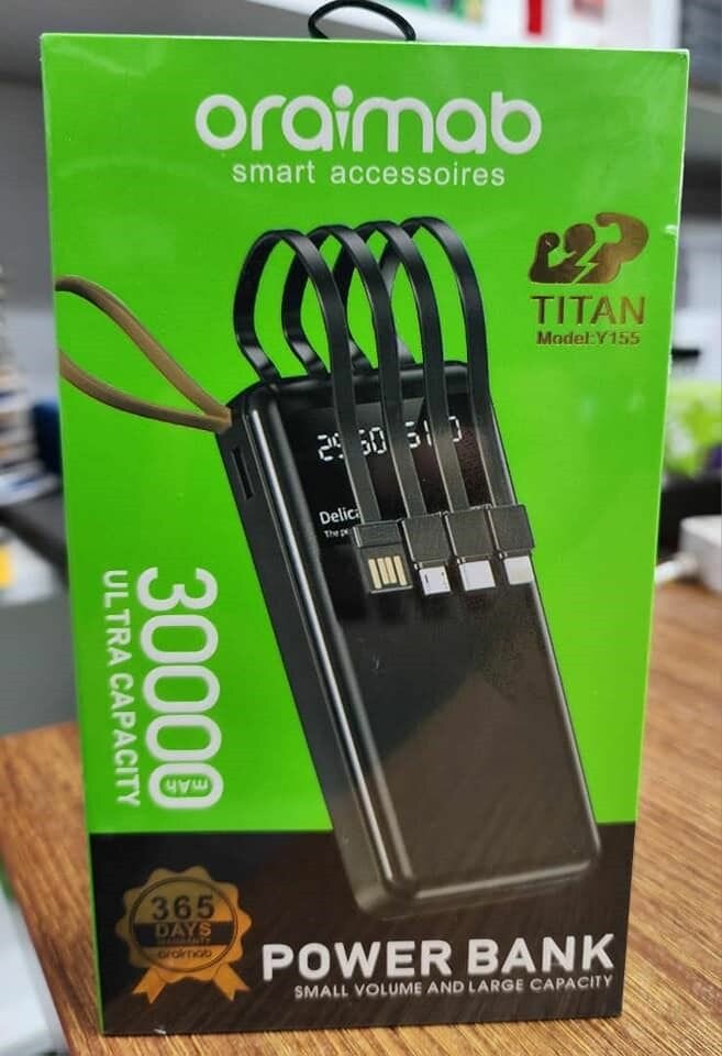 30000mah heavy duty power bank Very strong power bank