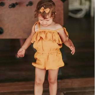 Cotton Summer Baby Romper Natural Children's Wear ( Fabric Cotton ) ( Size 03-To 6Yrs)