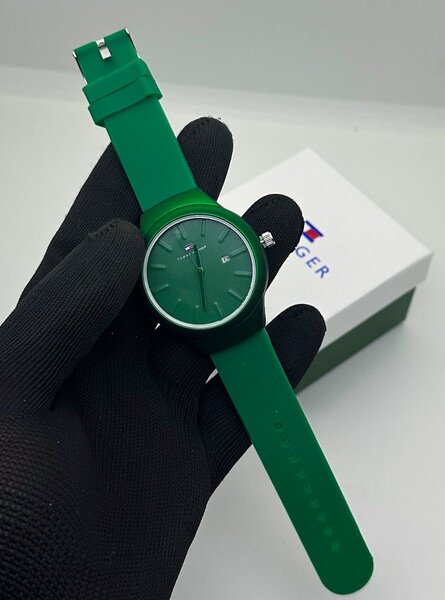 Montre Verte Étanche Homme