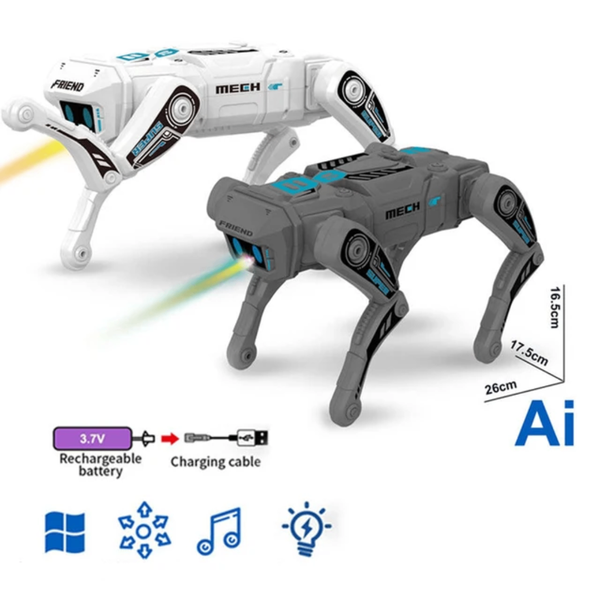 Robot chien intelligent AI