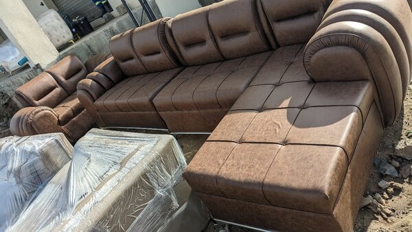 Big Saiso leather sofa sets