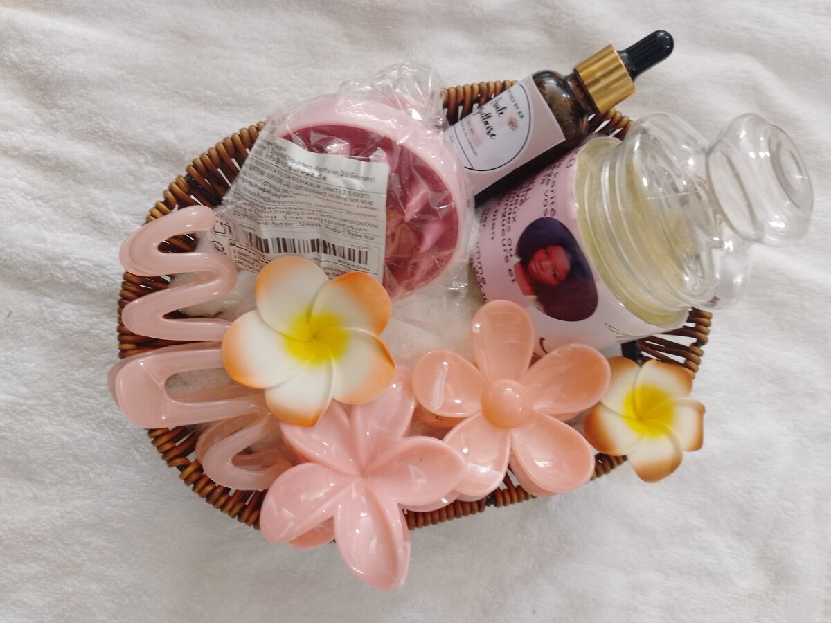 Paniers cadeau soins cheveux