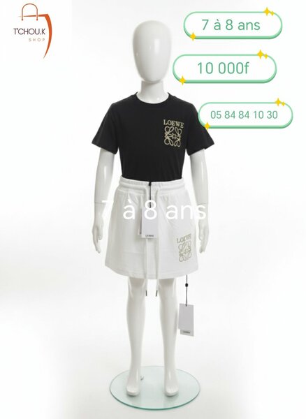 Ensemble Fille à Sequins T-shirt