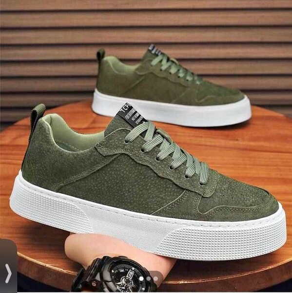 Baskets en cuir tendance unisexe