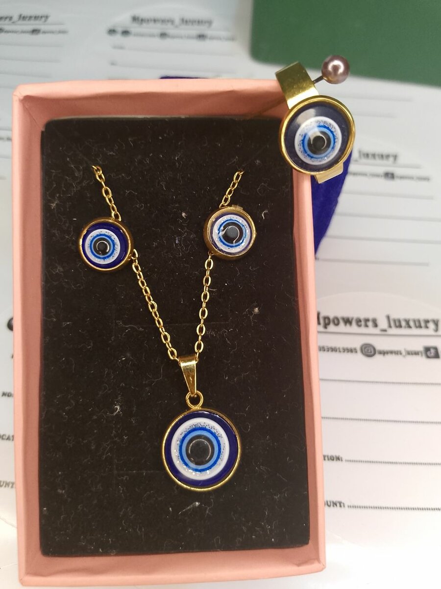 Blueyes jewelry set
