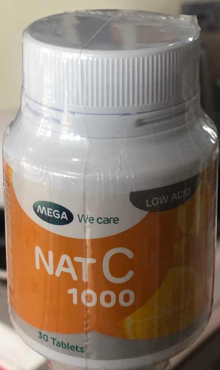 NAT VITAMIN C 1000MG