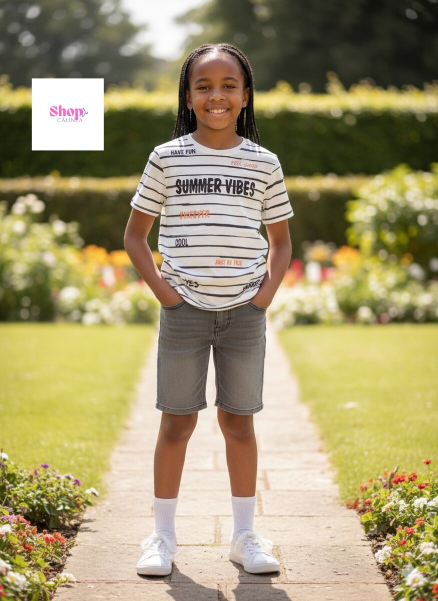 T-shirt "Summer Vibes" Enfant