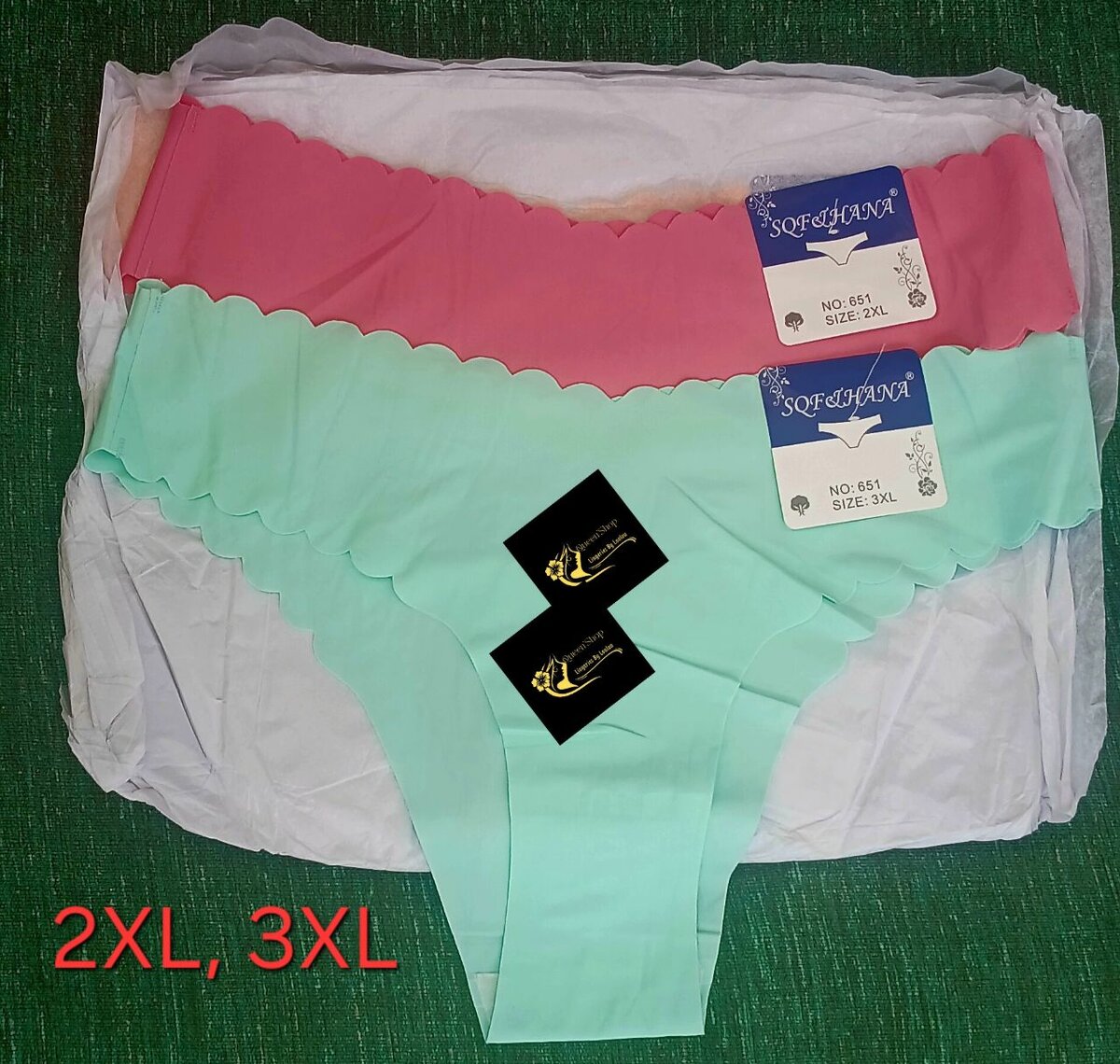 12 Culottes invisibles qualité