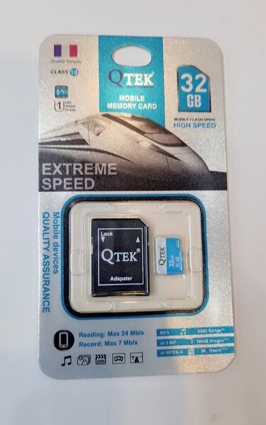 Carte mémoire 32 Go QTEK