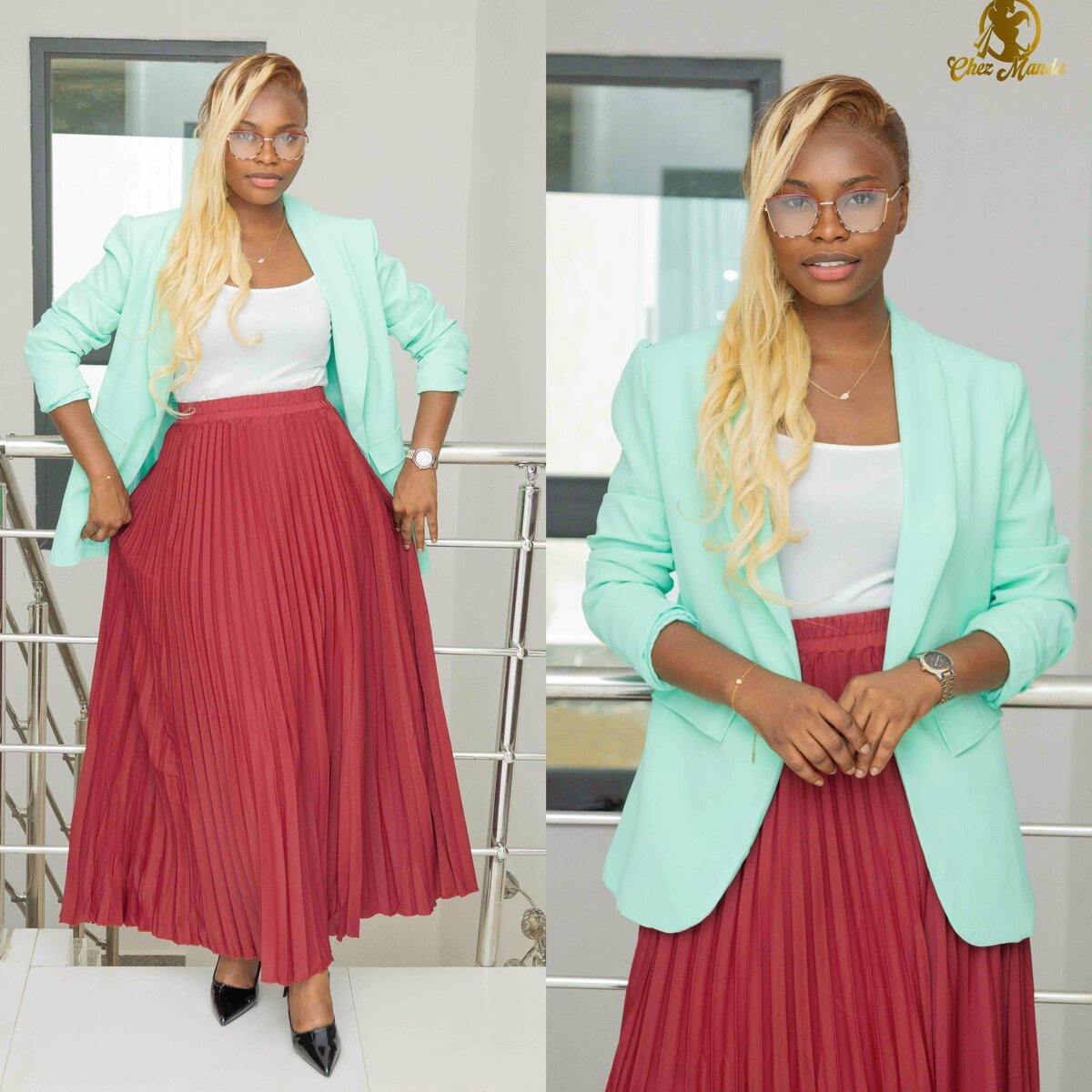 Jupe Plissée Élégante Femme