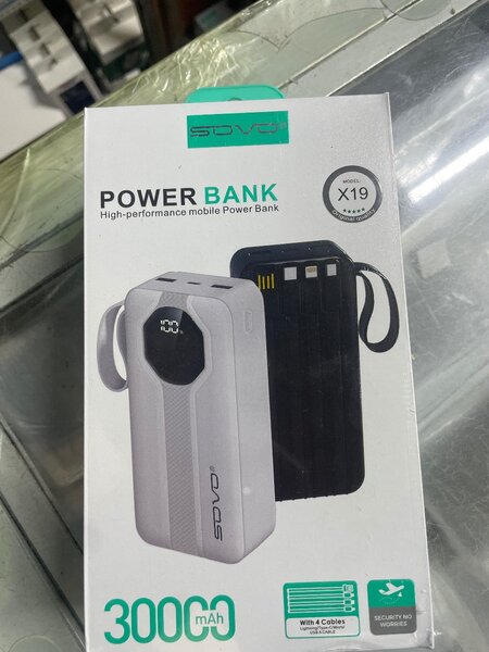 SOVO Power Bank 30000mAh