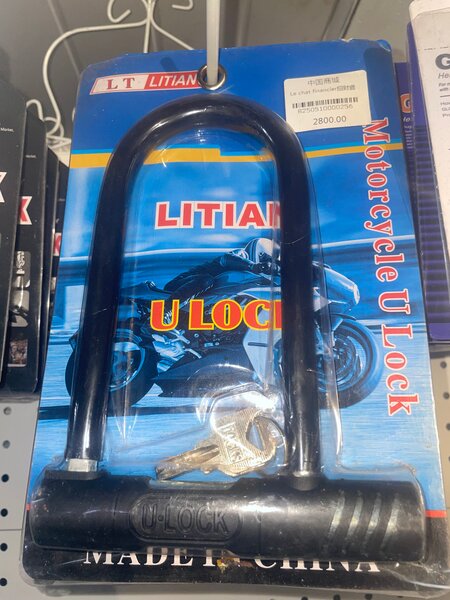 Antivol moto robuste