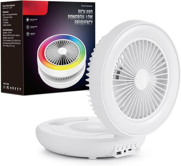 Multifunctional Bluetooth speaker LED Fan