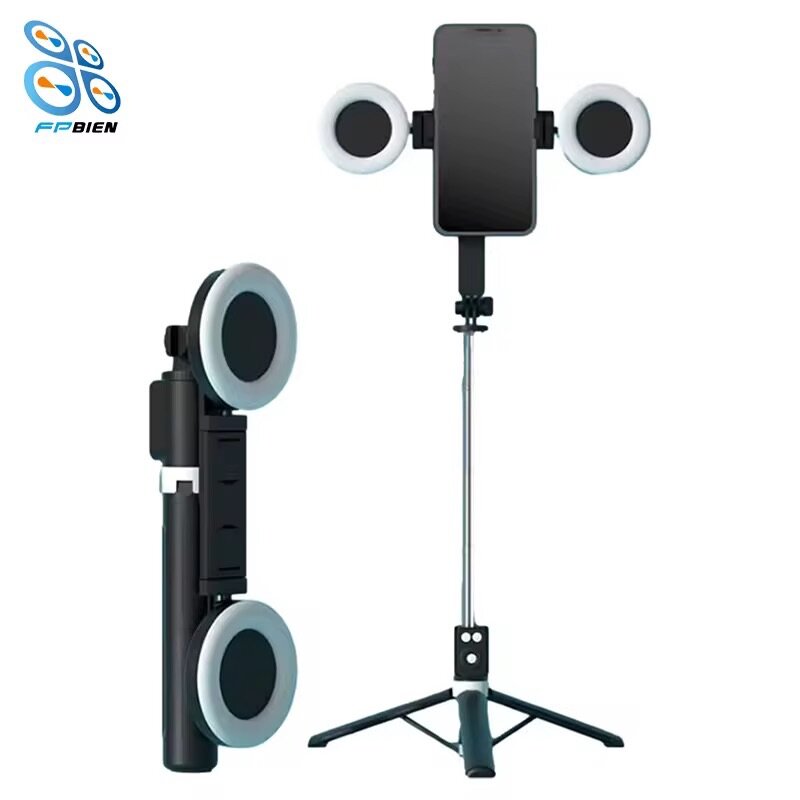 Trépied LED 2 Lumières 1m70