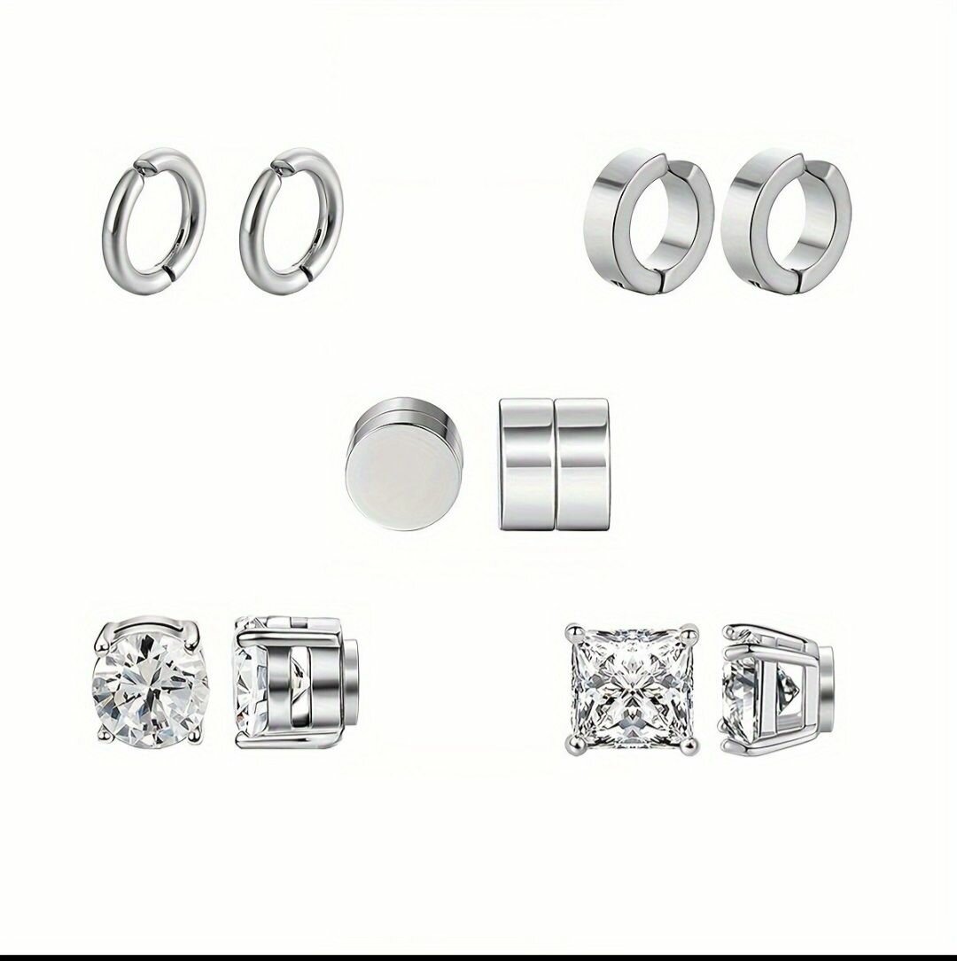 Hoops and men's studs