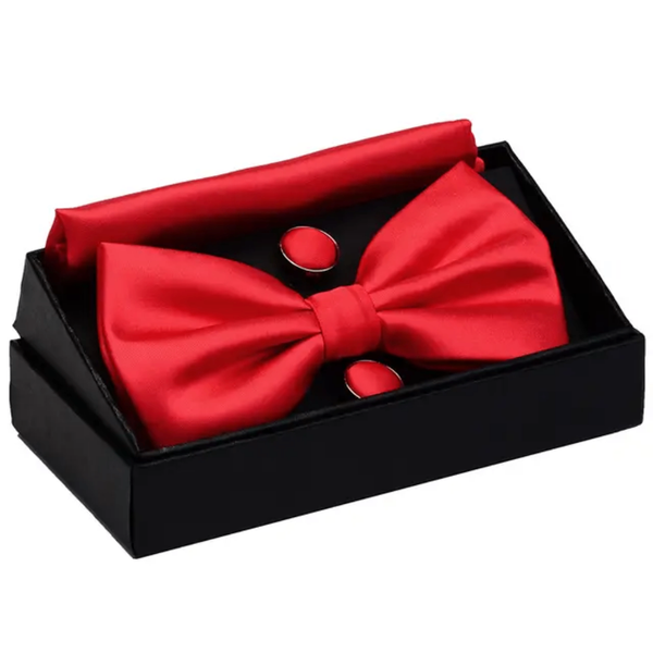 Noeud Papillon Rouge Élégant