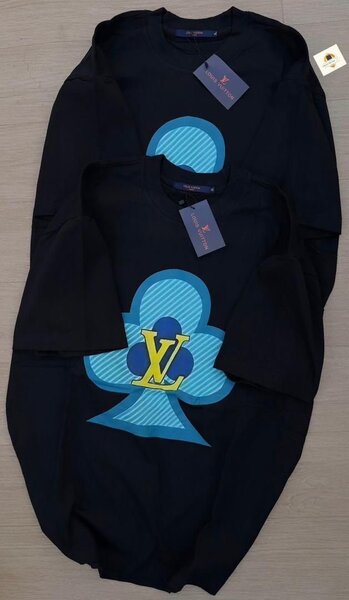 T-shirt Louis Vuitton noir pour homme