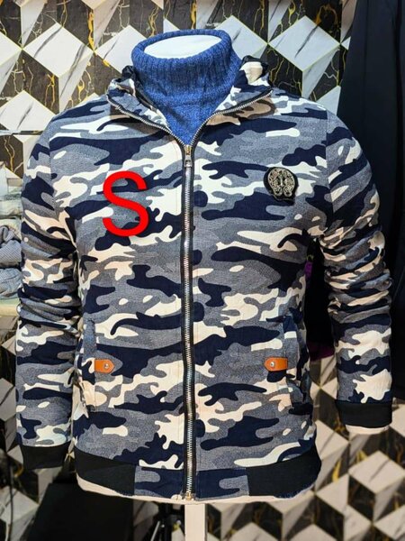 Blouson camouflage homme