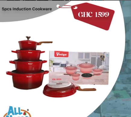 5pcs Induction Cookware