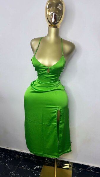 Robe Femme Élégante Verte