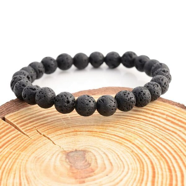 Bracelet en pierre de Lave