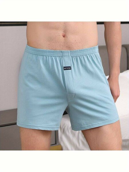Sous vêtements masculin, short de nuit pour homme en coton