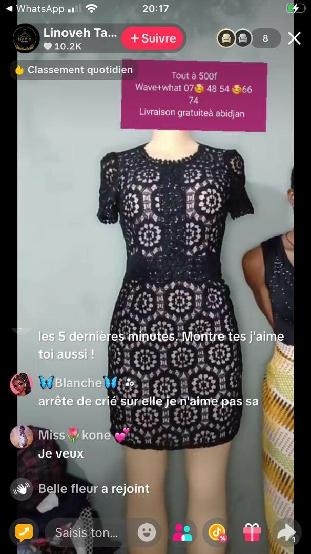 Robe élégante pour femmes