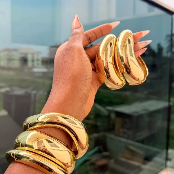 Lot de bracelets inox