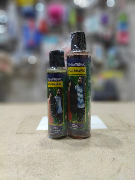Adivasi hair oil+adivasi shampoo