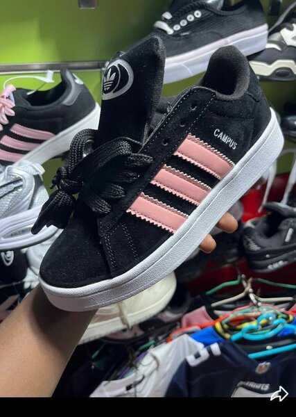 Adidas Campus Femme Noir et Rose