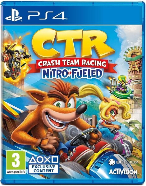 CTR Nitro-Fueled cd PS4