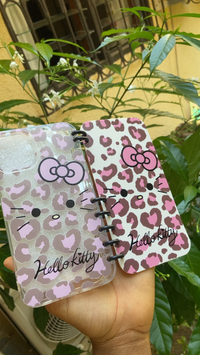 Coque iPhone Hello Kitty Léopard