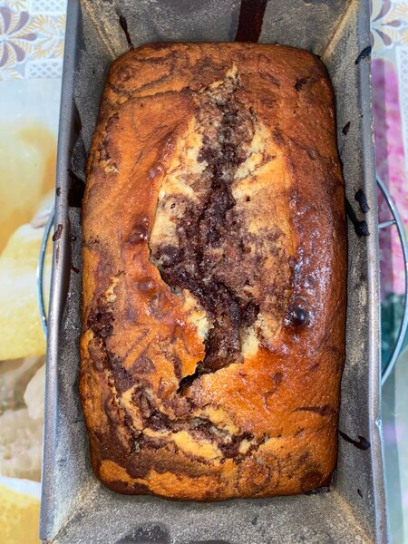 Cake marbré délicieux