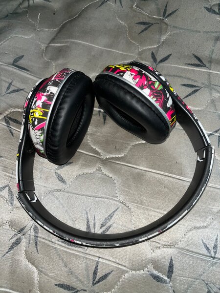 Casque Audio Écouteurs Motif Style