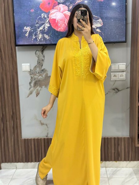Robe longue caftan marocain