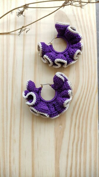 Boucles d'oreilles crochet bohème