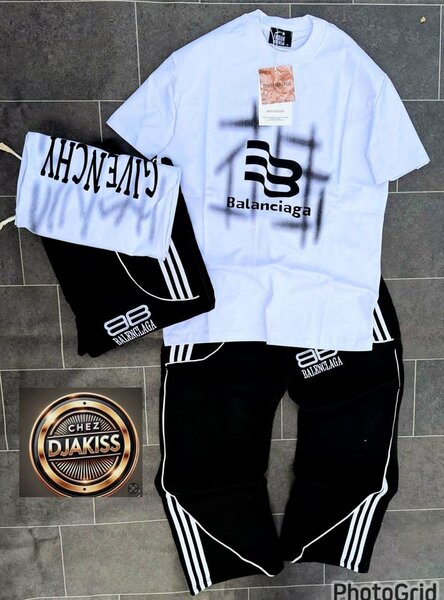Ensemble Balenciaga homme : T-shirt et pantalon