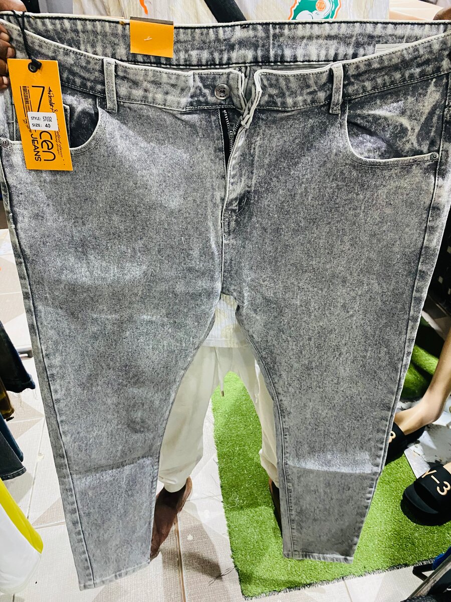 Jean denim tendance homme