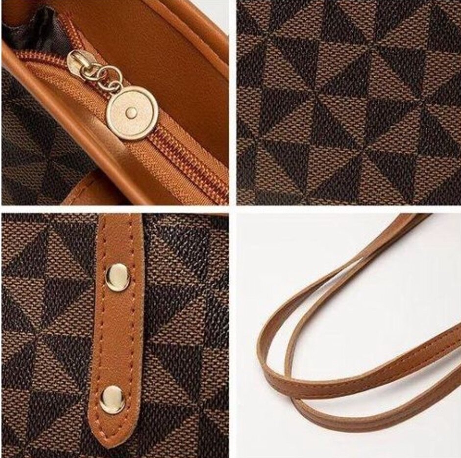 Ladies Hand Bag High Capacity Tote Bag Leather Shoulder Bag